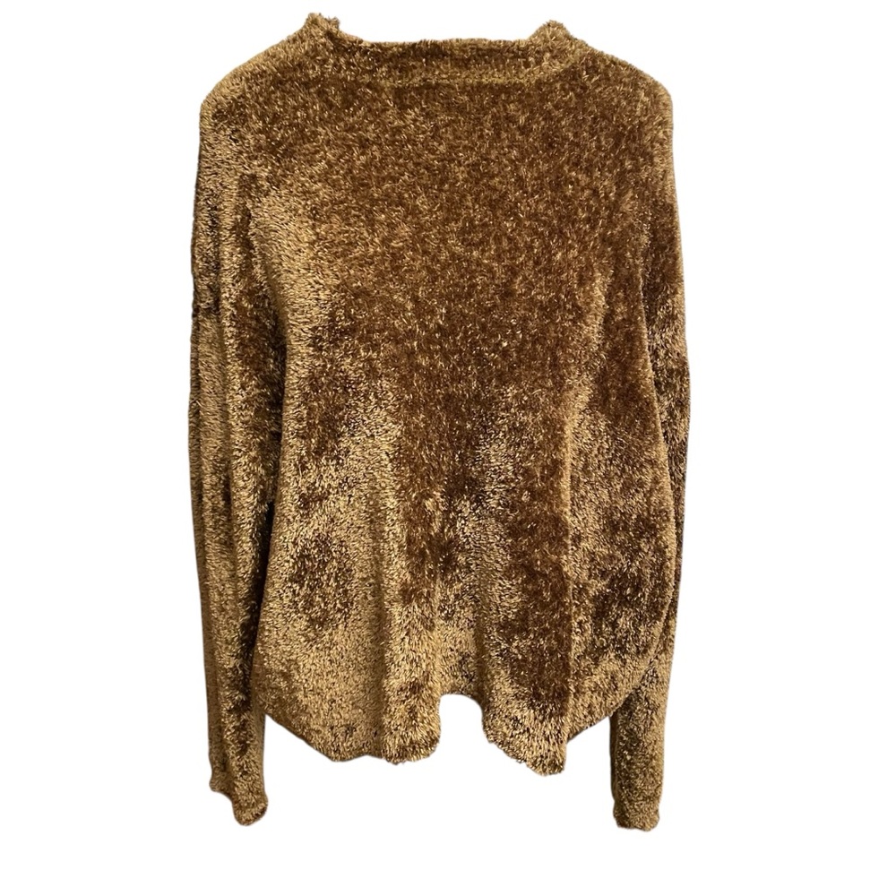 Prologue Textured Brown Sweater - Picture 1 of 7